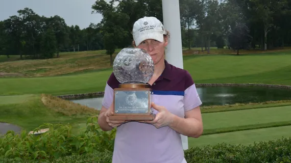 Samantha Perrotta is the 2020 NJSGA Women's Player of the Year