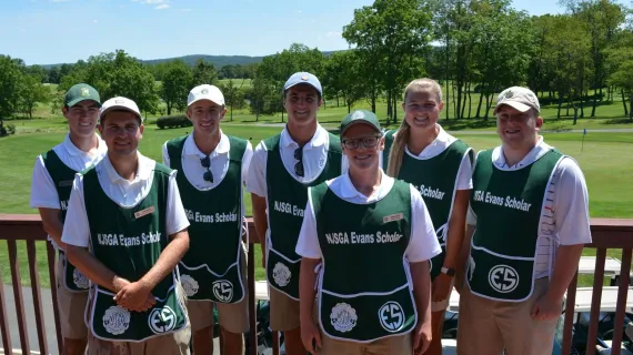 Five Student Caddies from N.J. earn full College Scholarships