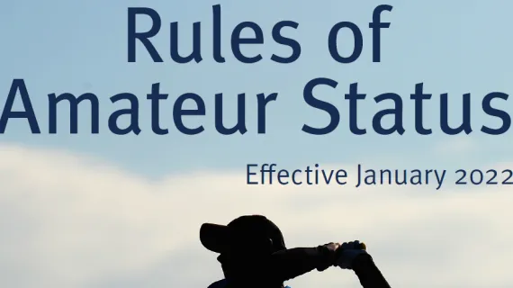 Golf's Modernized Rules of Amateur Status Published