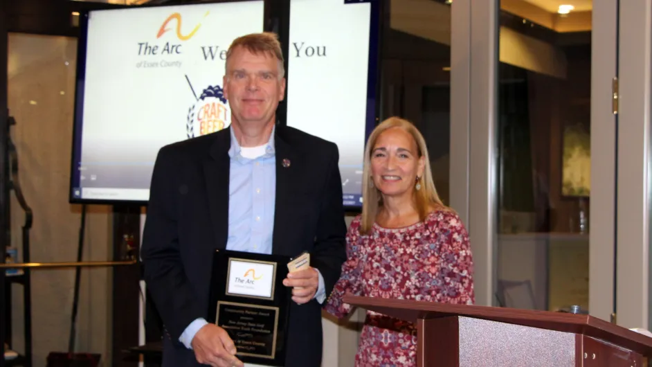 NJSGA Receives Arc of Essex County Community Partner Award
