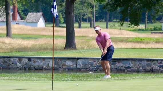 Michael Brown Shoots 69 to Extend Lead at NJSGA Amateur Presented by Provident Bank