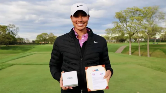 Cheyenne Woods medals in U.S. Women's Open Sectional Qualifying at Spring Lake