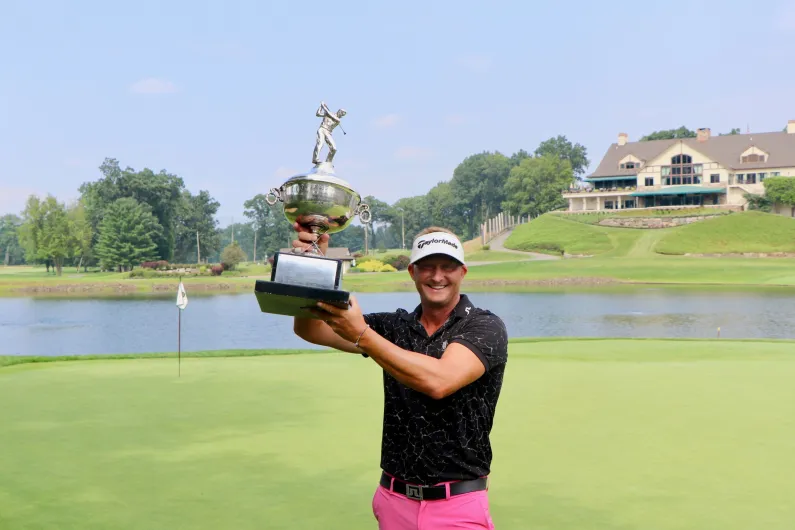 Tyler Hall Earns Third Open Title at 101st Open Championship at Spring Brook Country Club