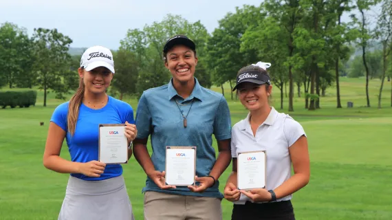 Emily Odwin of Barbados Medals in U.S. Girls' Junior Qualifying at Hawk Pointe