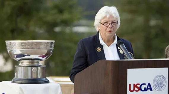 Longtime USGA, NJSGA volunteer Dot Paluck honored with Ike Grainger Award