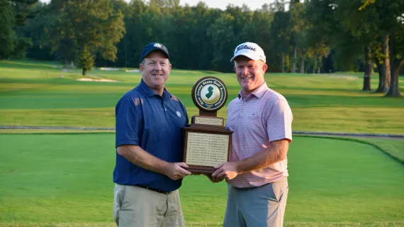 Purcell and Kennedy Repeat as Senior Four Ball Champions