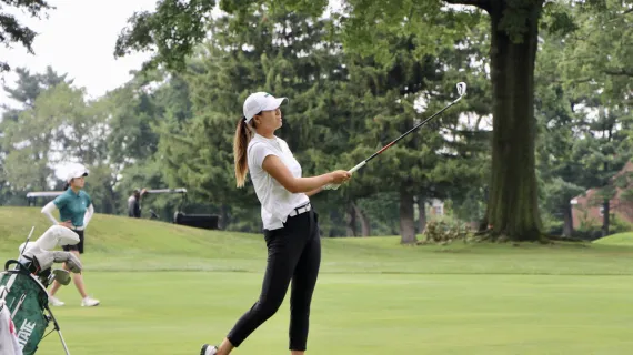 Top of the Leaderboard Packed at 97th Women's Amateur Championship; Perrotta Paces 9th Mid-Amateur Championship