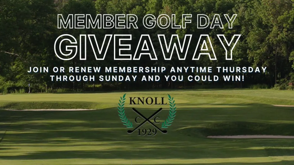 Renew NJSGA Membership for a Chance to Win a Member Golf Day