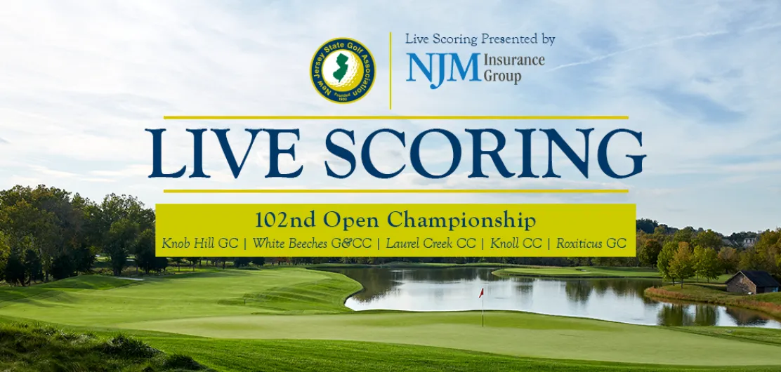 Live Scoring - 102nd New Jersey Open Qualifying - Knoll (West)