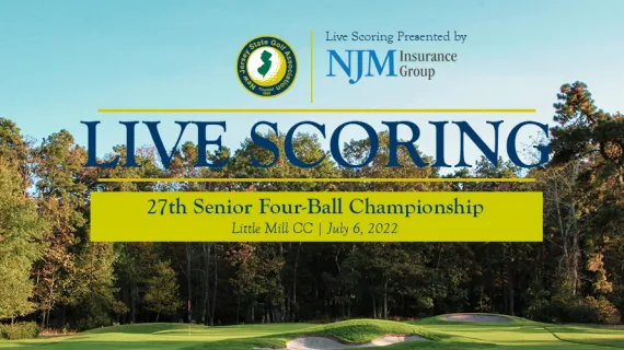 Live Scoring - 27th Senior Four-Ball Championship - Little Mill CC