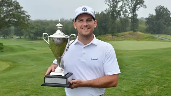 David Sampson of River Vale wins Men's Public Links Championship at Galloping Hill