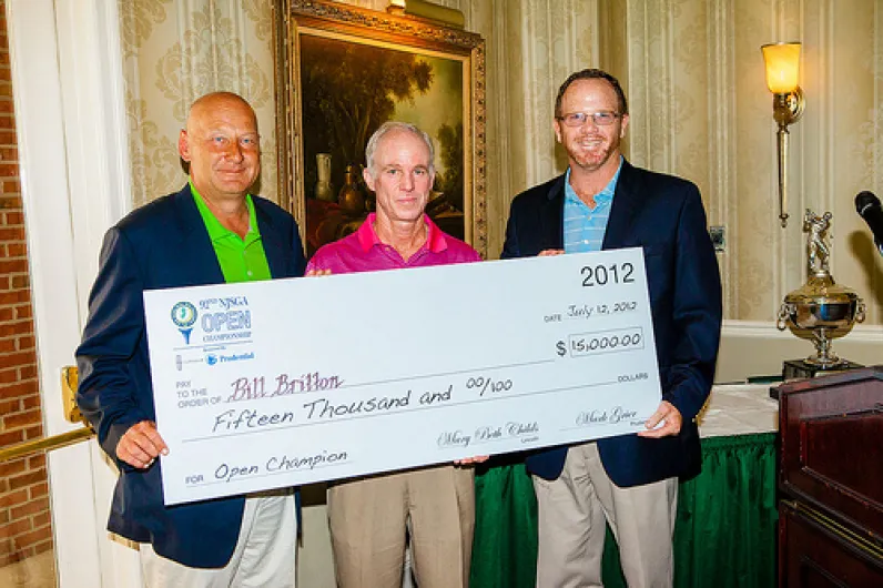 Bill Britton Receives $15,000 As Top Professional In 92nd State Open