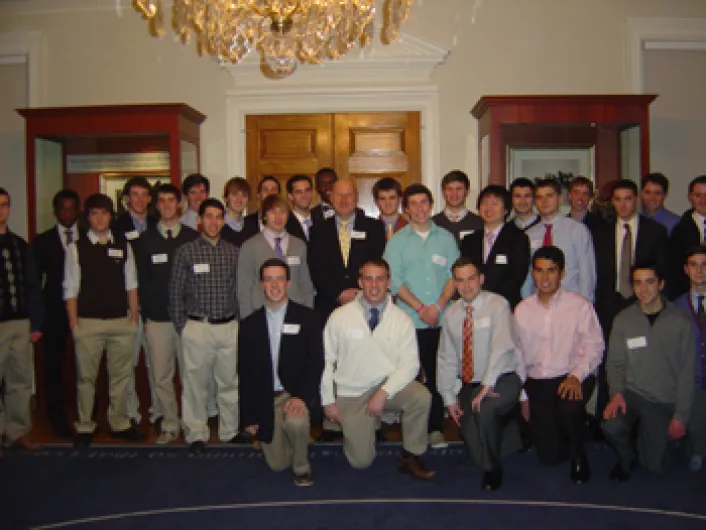 Caddie Scholars Gather For Social Event
