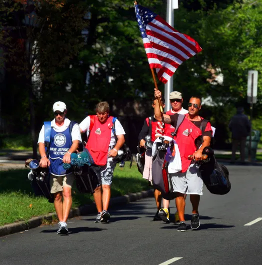 9/11 Caddie Walk Honors Those Lost In World Trade Center