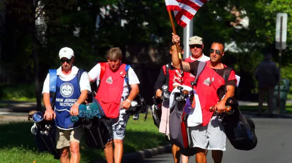 9/11 Caddie Walk Honors Those Lost In World Trade Center