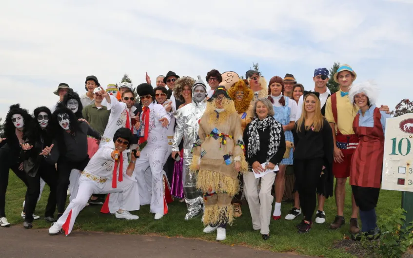Halloween Golf A Trick & Treat For Studer Family
