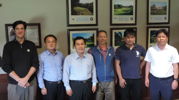 South Korean Golf Delegation Visits With NJSGA