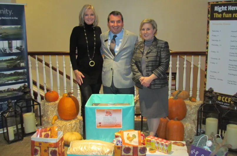 Cherry Valley Members Donate To Homefront Food Drive