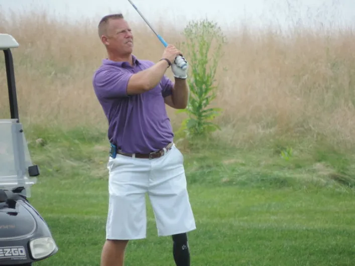 Kenny Bontz A Scratch Golfer Despite Loss Of Leg