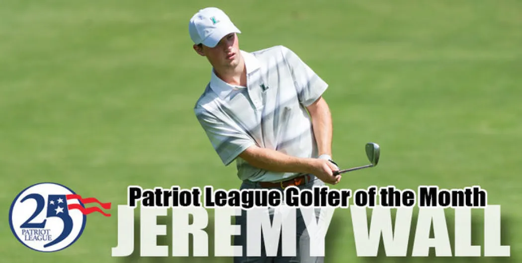 Jeremy Wall Of Manasquan River Earns Patriot League Honor