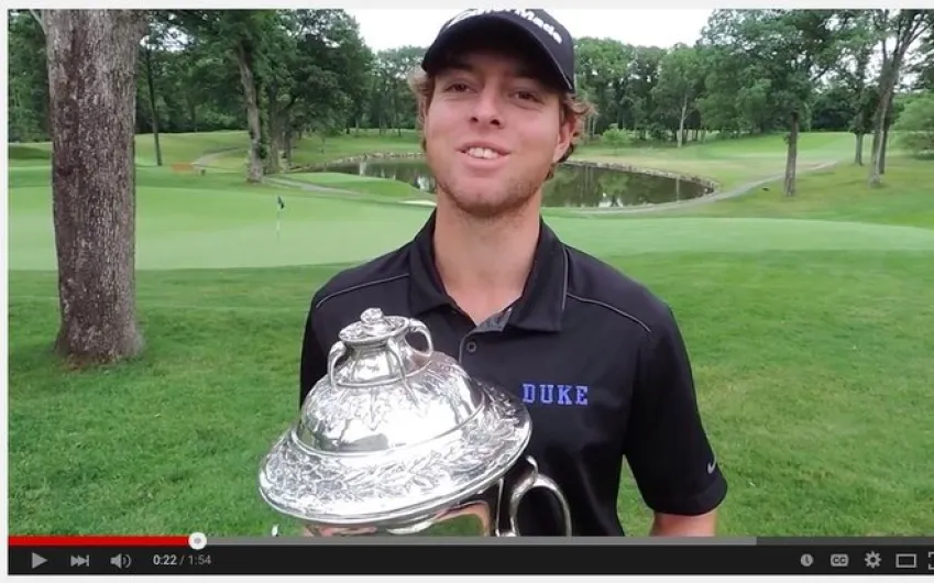 Video Captures Max Greyserman's Exciting State Amateur Victory