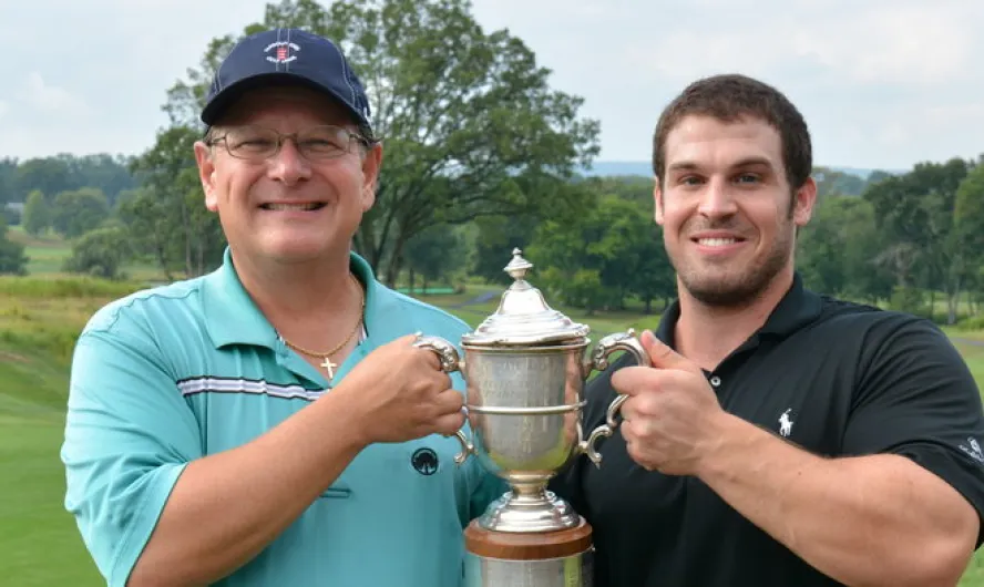 Eagle Chip-in Helps Kruegers Win Father & Son In Playoff