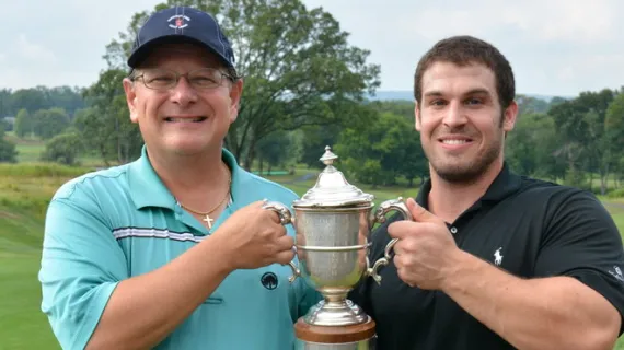 Eagle Chip-in Helps Kruegers Win Father & Son In Playoff