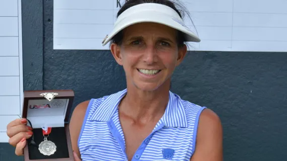Sue Sardi Medalist At U.s.senior Women's Amateur Qualifying