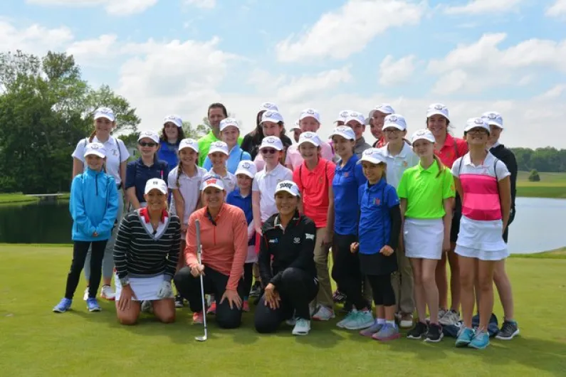 U.S. Women's Open Press Conference Impresses Junior Golfers