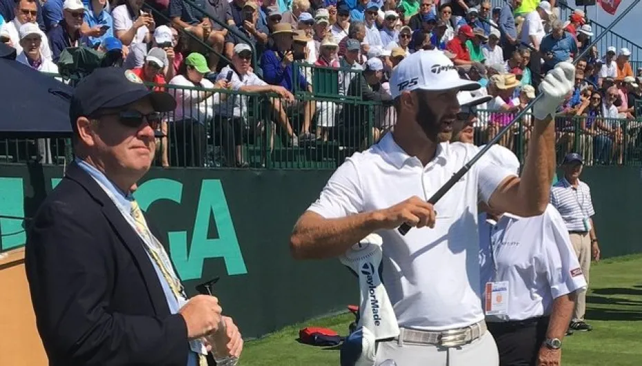 'Now On The Tee....'  NJSGA's Kevin Purcell Enjoys Time As U.S. Open Practice Starter